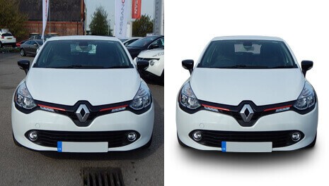 car image clipping path