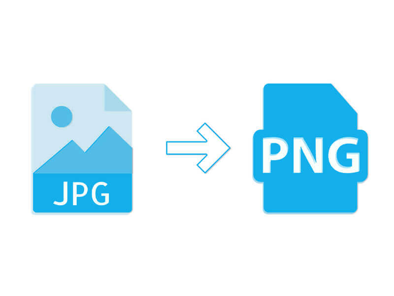 convert the JPG to PNG