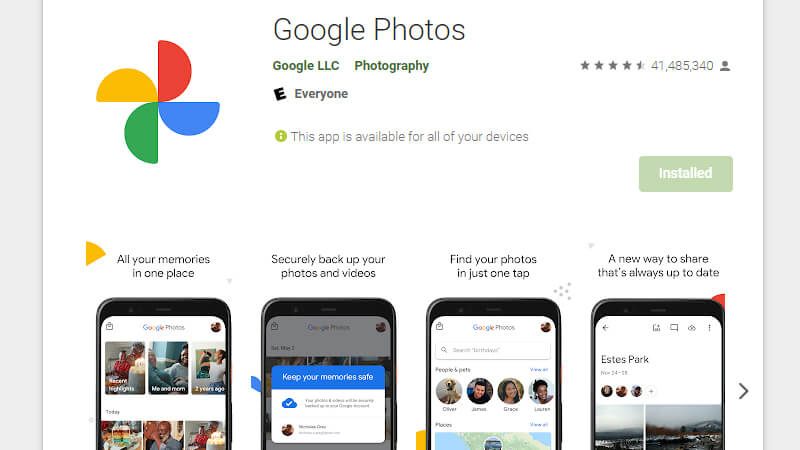 Goggle photo editor